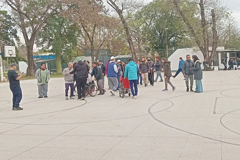Se realiz� un encuentro deportivo para personas con discapacidad